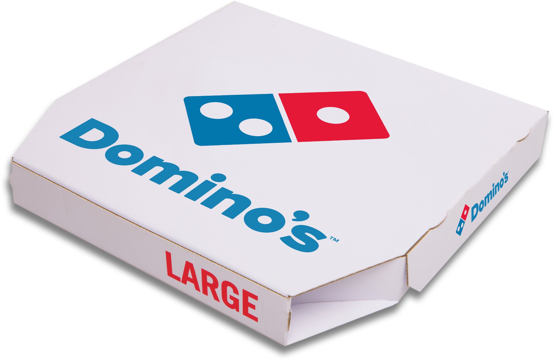 Mẫu in hộp bánh pizza Domino's cao cấp