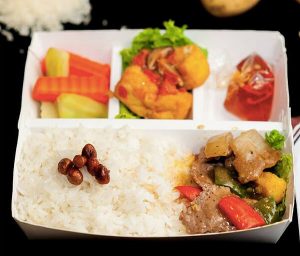 In hộp giấy đựng cơm