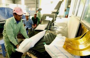 Quy trình đóng gói gạo xuất khẩu