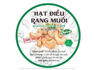 tem hạt điều rang muối