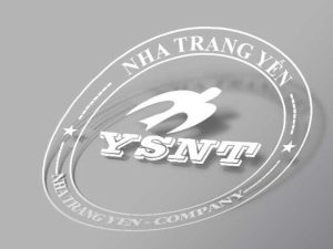 in decal trong chữ trắng