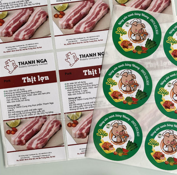 Các quy định và nguyên tắc ghi thông tin trên tem nhãn thực phẩm
